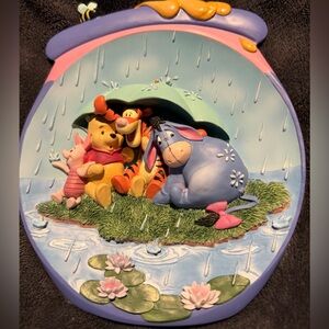 “It’s Just A Small Piece of Weather” 
The Bradford Exchange Winnie the Pooh